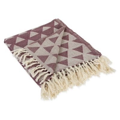 Triangle Throw Blanket | Bed Bath & Beyond