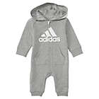 Alternate image 0 for adidas&reg; Size 6M Hooded Coverall in Grey