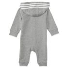 Alternate image 1 for adidas&reg; Size 9M Hooded Coverall in Grey