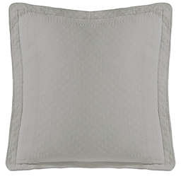 Historic Charleston Collection Matelasse European Pillow Sham in Grey