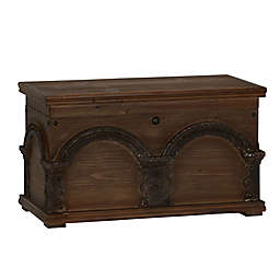 Household Essentials® Wooden Arch Trunk in Brown