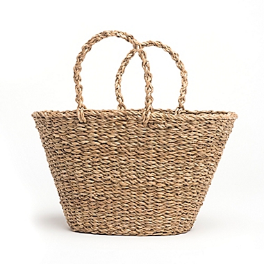 Fab Habitat&trade; Geneva Seagrass Bag in Natural. View a larger version of this product image.