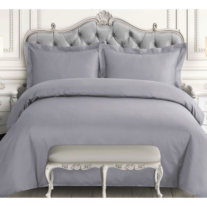 Tribeca Living 600 Thread Count Duvet Cover Set Bed Bath Beyond