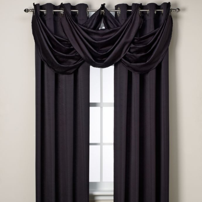 Insola Odyssey Insulating Waterfall Window Valance Bed Bath