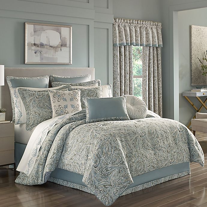 J Queen New York Giovani Comforter, California King Comforter Sets Bed Bath And Beyond