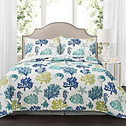 Blue Coral Quilt | Bed Bath & Beyond