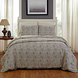 Amity Home Sabrina Queen Duvet Cover in Grey