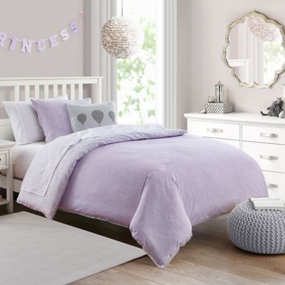 purple bedding