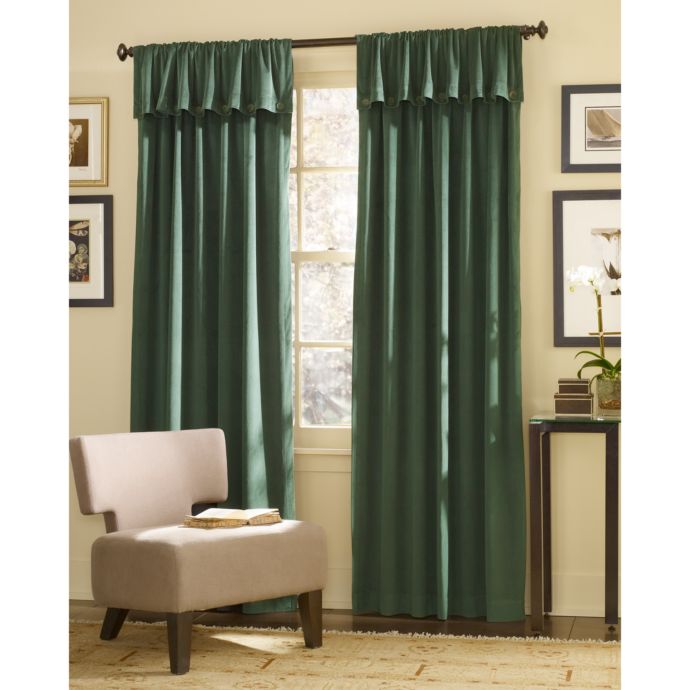 J Queen New York Dillon Foldover 108 Inch Window Curtain Panel