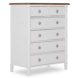 evolur™ Julienne 6-Drawer Chest in Brushed White