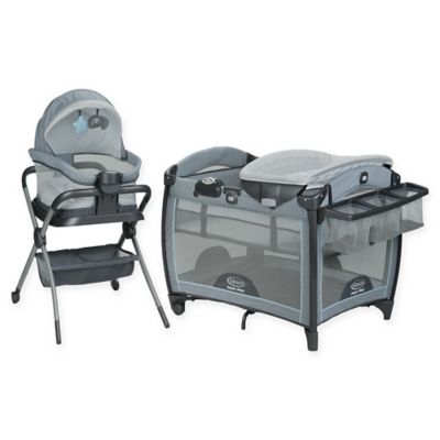 graco playpen with bassinet