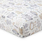 Alternate image 2 for Levtex Baby&reg; Night Owl 5-Piece Crib Bedding Set in Grey/Taupe