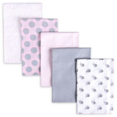 gerber 5 pack flannel blankets