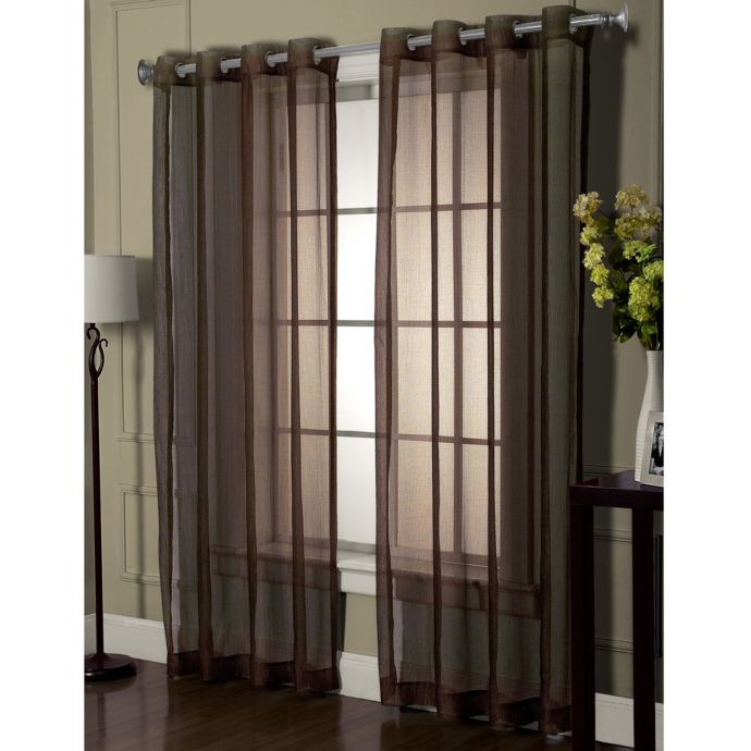Carter Sheer Flame Retardant Window Curtain Panel Bed Bath Beyond