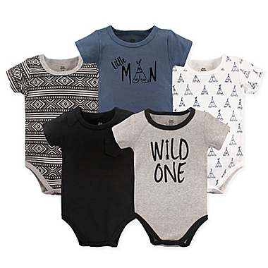 Yoga Sprout Wild One 3-6M 5-Pack Bodysuit Set. View a larger version of this product image.