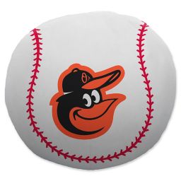 MLB Baltimore Orioles Baseball Cloud Pillow