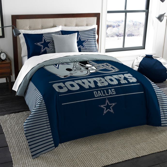 Nfl Dallas Cowboys Draft Comforter Set Bed Bath Beyond