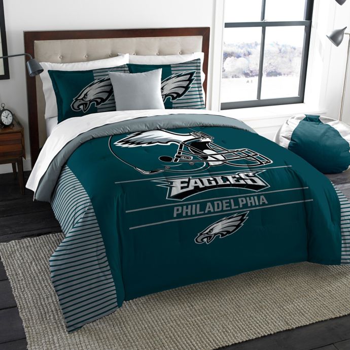 Nfl Philadelphia Eagles Draft Comforter Set Bed Bath Beyond