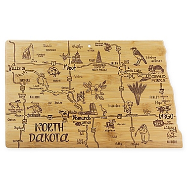 Totally Bamboo&reg; North Dakota Destination Cutting Board. View a larger version of this product image.