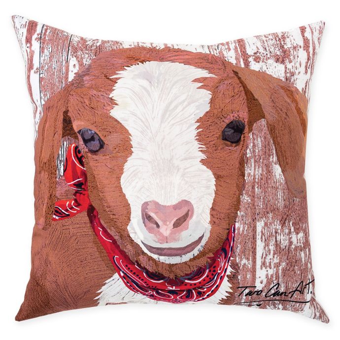 goat shaped pillow