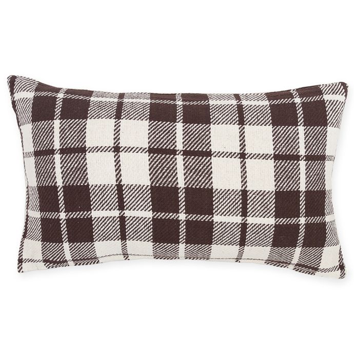 Sheridan Plaid Rectangular Throw Pillow Bed Bath Beyond