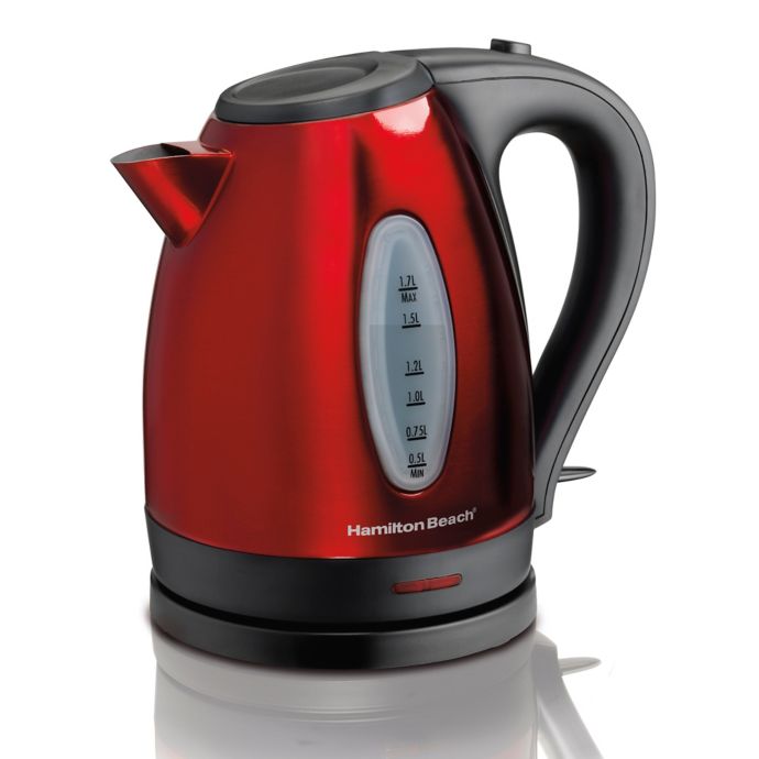 Hamilton Beach® 1.7-liter Stainless Steel Electric Kettle 