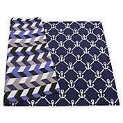 BABY CARE&trade; Reversible Anchors Playmat in Blue