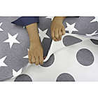Alternate image 2 for BABY CARE&trade; Dots and Stars Reversible Baby Play Mat in Grey