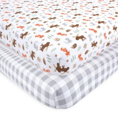 fitted crib sheet size