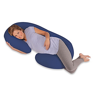 Leachco&reg; Snoogle&reg; Original Total Body Pillow in Navy. View a larger version of this product image.