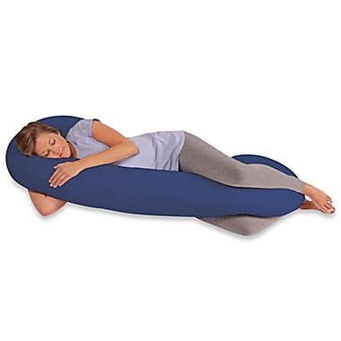 Leachco&reg; Snoogle&reg; Original Total Body Pillow in Navy. View a larger version of this product image.