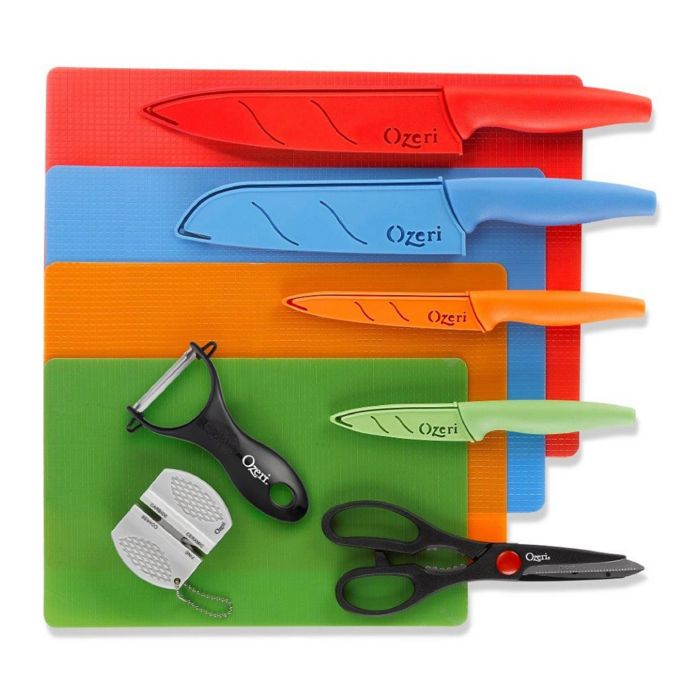 Ozeri® Stainless Steel Knife & Cutting Mat Set Bed Bath and Beyond Canada