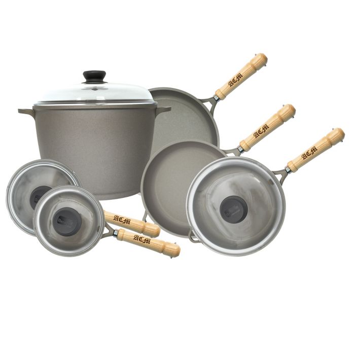 Berndes® Tradition Nonstick 10Piece Aluminum Cookware Set in Grey