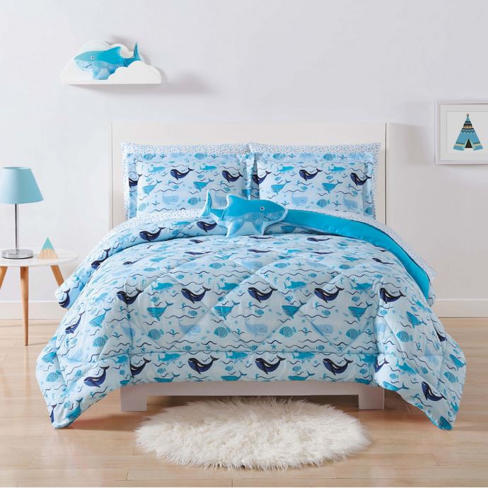 My World Deep Blue Sea Comforter Set Buybuy Baby