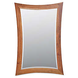 EcoDecors® Curvature Teak Wall Mirror Collection
