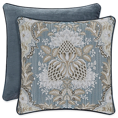 J. Queen New York&trade; Crystal Palace Throw Pillow in French Blue. View a larger version of this product image.