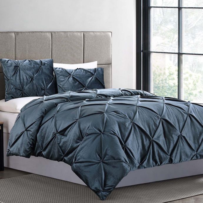 Crushed Velvet Comforter Set Bed Bath Beyond