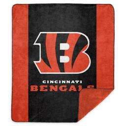 NFL Cincinnati Bengals Denali Sliver Knit Throw Blanket