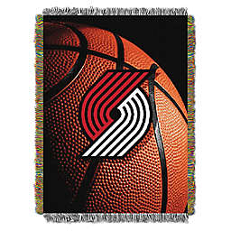 NBA Portland Trailblazers Photo Real Tapestry Throw Blanket