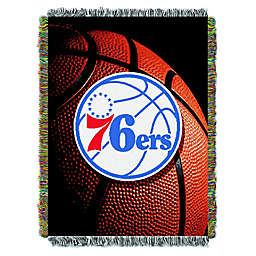 NBA Philadelphia 76ers Photo Real Tapestry Throw Blanket