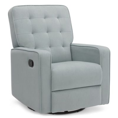 delta children gavin nursery swivel glider recliner