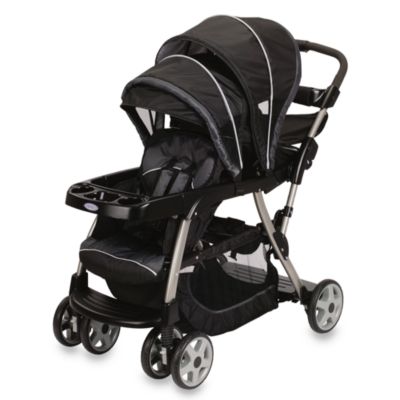 ready2grow stand and ride double stroller