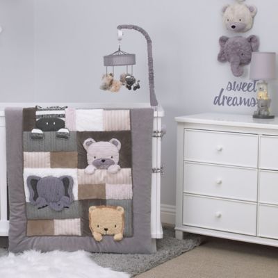 teddy bear crib bedding