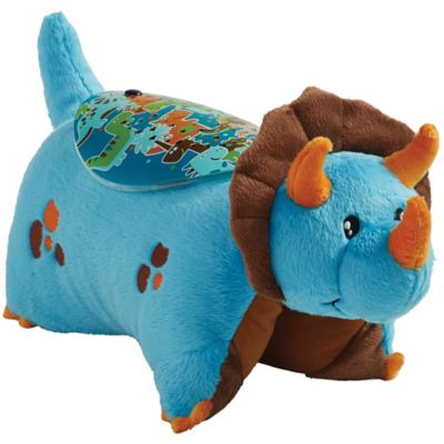 blue dinosaur pillow pet