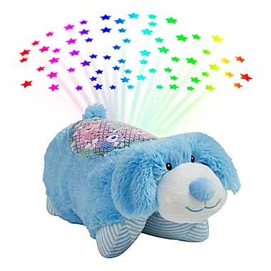 Pillow Pets Sleeptime Lites Plush Night Light My First Puppy Stuffed Animal Blue for sale online 