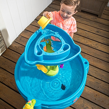 Step2&reg; Summer Showers Splash Tower Water Table. View a larger version of this product image.