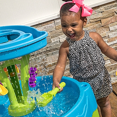 Step2&reg; Summer Showers Splash Tower Water Table. View a larger version of this product image.