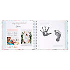 Alternate image 1 for Pearhead&reg; Baby&#39;s Floral Memory Book and Sticker Set