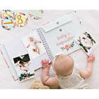Alternate image 2 for Pearhead&reg; Baby&#39;s Floral Memory Book and Sticker Set