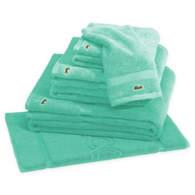 lacoste towel set